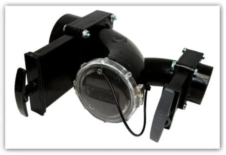 Waste Valve Clear Cap  3in  Bu